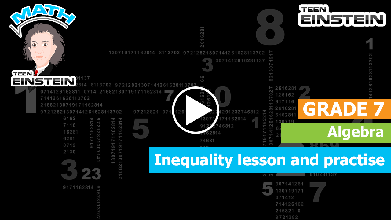 Expression and Equation Inequality lesson and practice